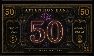 $AttentionBank 50 note